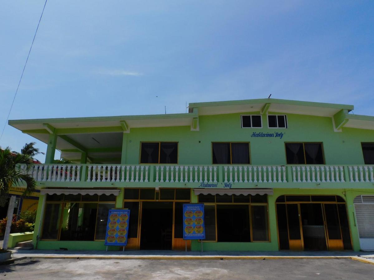 ホテル Casa De Huespedes Yoli By Rotamundos Playa Chachalacas エクステリア 写真